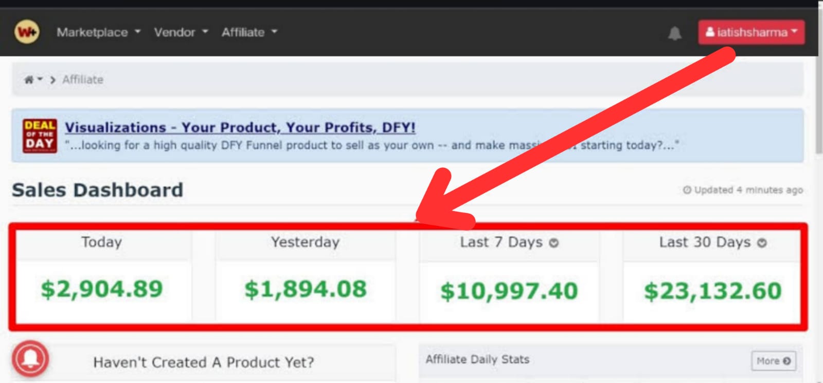 earning proof 1